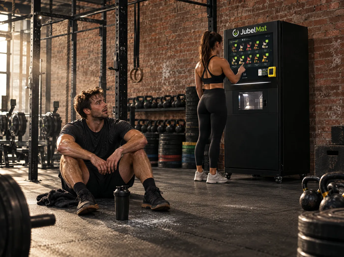 JubelMat-Automat: CrossFit-Boxen