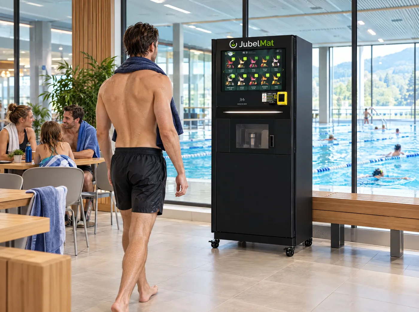 JubelMat-Automat: Schwimmbäder