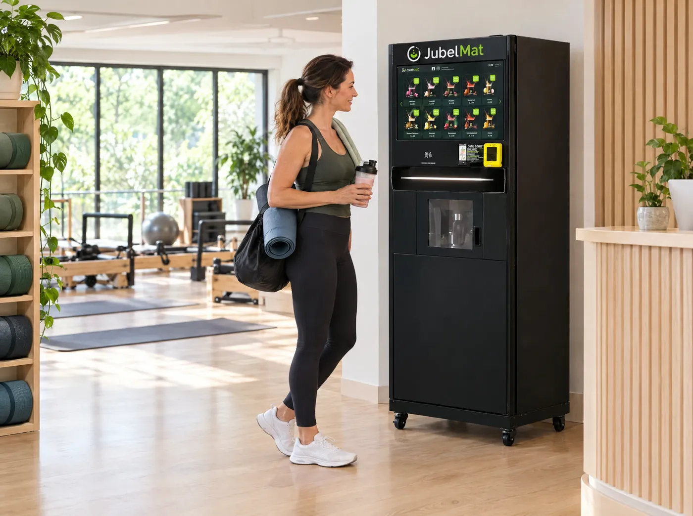 JubelMat-Automat: Gesundheitszentren