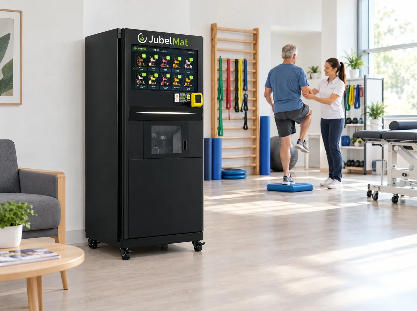 JubelMat-Automat: Physiotherapie & Rehabilitation